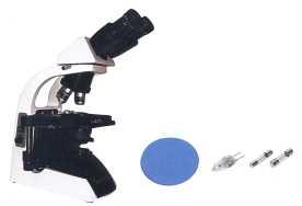 Microscópio Biológico Óptica Infinita
