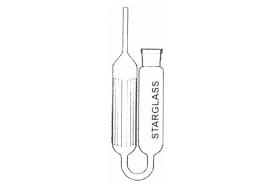 Ampola com Tubos de Vidro Internamente