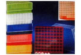 Caixa para Armazenamento de Microtubos em Freezer